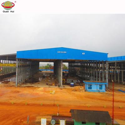 China Steel Workshop Storage /warehouse Low Cost Industrial Steel Cast Metal Precast for sale