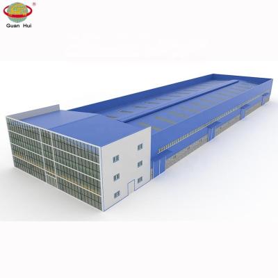 China Industrial Prefab Space Frame Metal Building Steel School Structure for sale