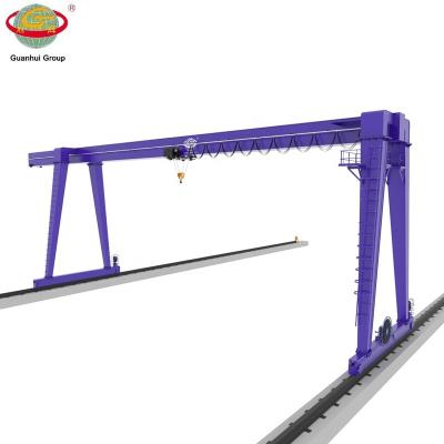 China Best Competition Mini Bridge Crane Price Single Girder Gantry Rail Crane for sale