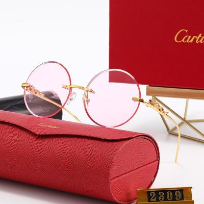 China 2022 new high quality wholesale fashion women sunglasses around brand fashionable Sunglass sunglasses for sale