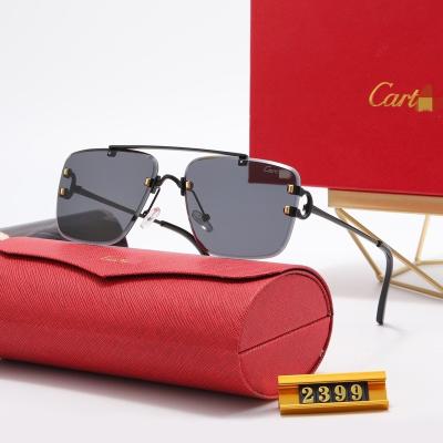 China Fashion Sunglasses 2022 Fashion Brand Women Fashion Metal Frame Sunglasses Shade Sun Glass Female Unisex Eyewear for sale