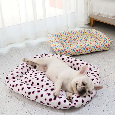 China Indoor Stocked Lounge Pet Bed Nest For Sleeping Small Medium Cat Dog Pet Beds for sale