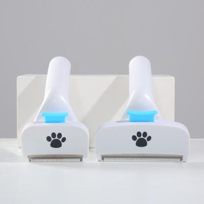 China Amazon Success Stocked Pet Hair Removal Comb Deshedding Trimmer Brush Grooming Tool for sale