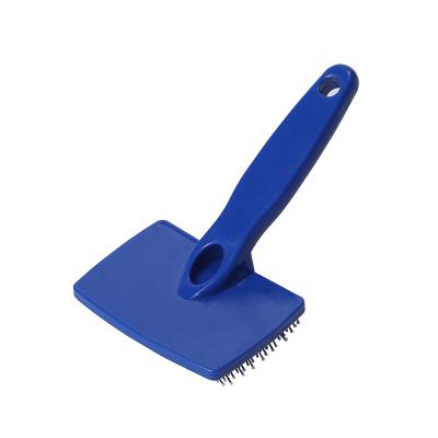 China Stocked Professional Quality Pet Grooming Mold Stainless Slicker Brush For Cats And Dogs for sale