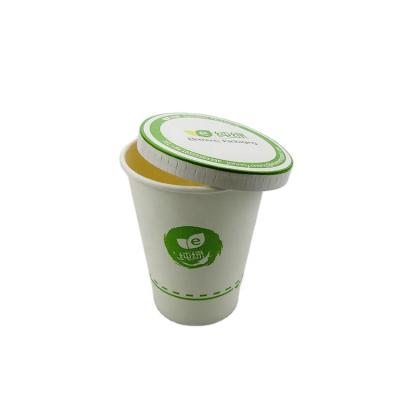 China Disposable Plastic Paper Cup Insulation Liner Free Paper Cups 12 Ounce Logo Paper Glass Disposable Cups for sale