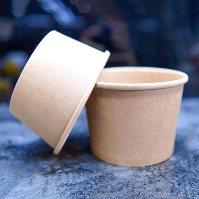 China Wholesale High Quality Manufacturer Wrapping Paper Soup Bowl Recyclable Lunch Food Bowl Paper Cup Wrapping Soup for sale