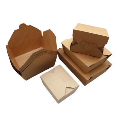 China Custom Eco Friendly Recyclable Lunch Box Food Containers Biodegrad Dispos Lunch Boxes for sale