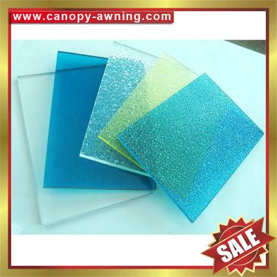 China high quality solid polycarbonate roofing PC sheet sheeting for building and greenhouse project for sale