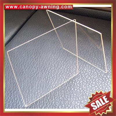 China excellent solid PC polycarbonate sheet sheeting plate board panel for roof and decoration for sale