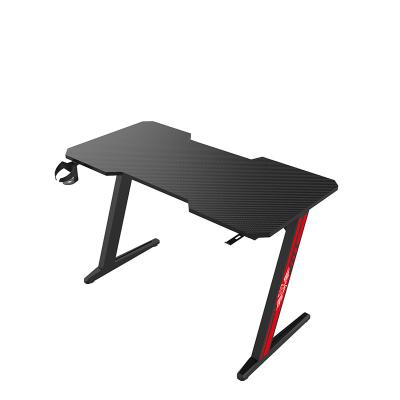 China (Other) Adjustable Top Selling Simple Modern Z Shaped Gaming Computer Desk for sale