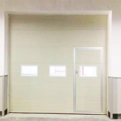 China Modern garage door with entry door garage door have man door garage door have a small door for sale