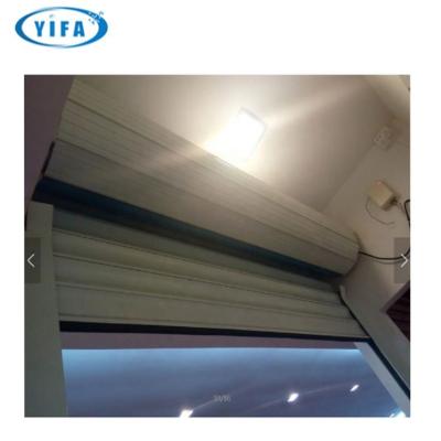 China Frame modern aluminum with shutter door fast roller sliding door for sale