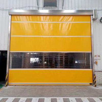 China Industrial Warehouse Rolling Roller Roll Up Shutter Pull Industrial Rope High Speed ​​PVC High Speed ​​Door for sale