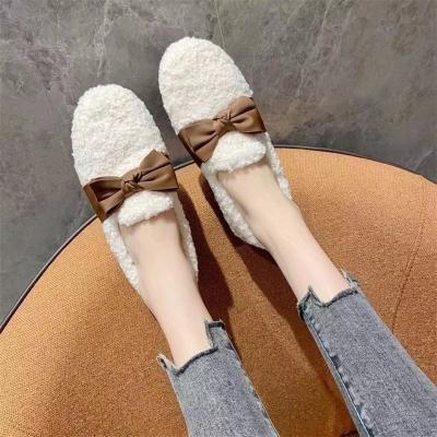 China New Design Durable Fashionable Indoor House Warm Shoes For Women for sale