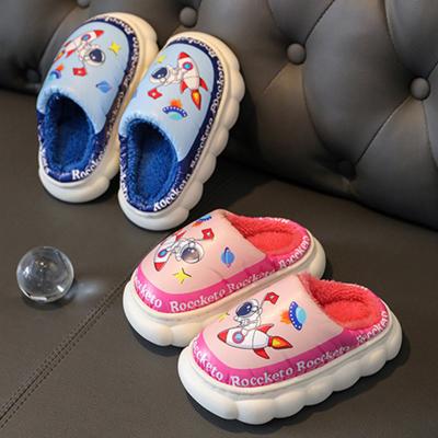 China Keep Warm New Creative Children's Cartoon Plush Cotton Animal Slippers for sale