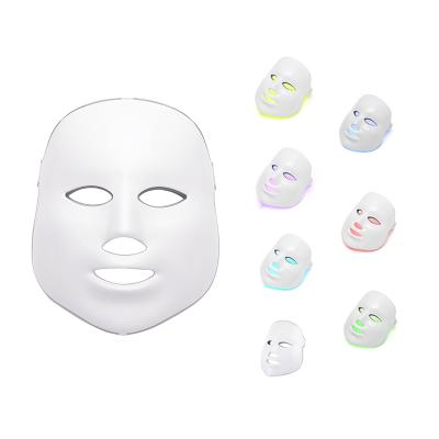 China Pigment Removal PDT Photon Light Skin Beauty Therapy 7 Colors LED Facial Face Mask for sale