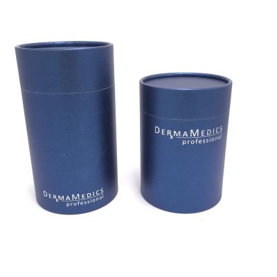 China Custom Biodegradable Cardboard Cylinder Boxes For Gift Clothes Packaging Eco Friendly Paper Tube With Rolled Edge for sale