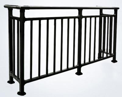 China Direct Selling Easily Assembled Outdoor Factory Price Few Steps Fits Transitional Stair Mat Rail Wrought Iron Railings Handrails for sale