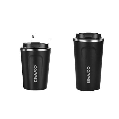 China PORTABLE custom logo 380ml/500ml stainless steel coffee travel mug with lid double wall insulated thermal mug travel mug for sale