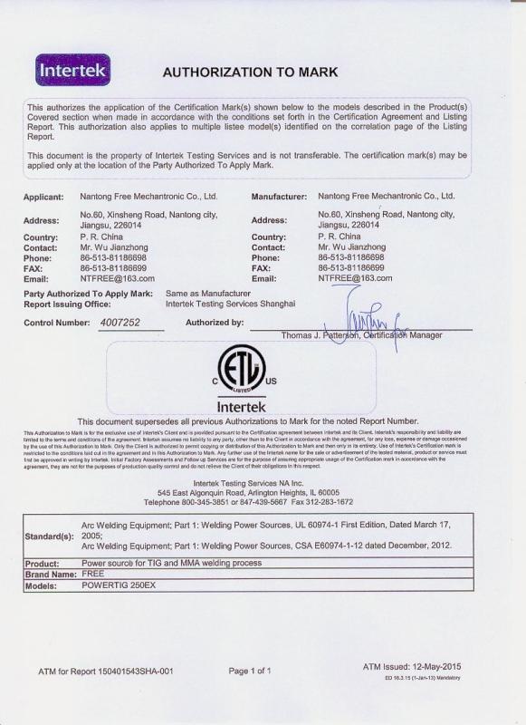 ETL - JL Industrial Supply Company Limited