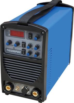 China High Frequency DC Pulse TIG MMA Inverter Welding Machine HF ARC AMP Display for sale