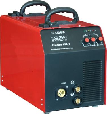 China Portable MIG Welding Machine MIG MMA Welder Single Tube IGBT Inverter Technology for sale