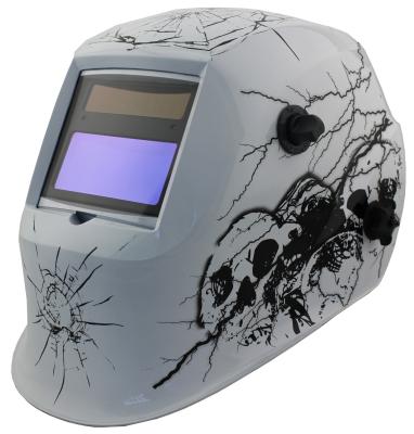 China Full Face Welding Mask Auto Darkening , Auto Dimming Welding Helmet Extra Large View for sale