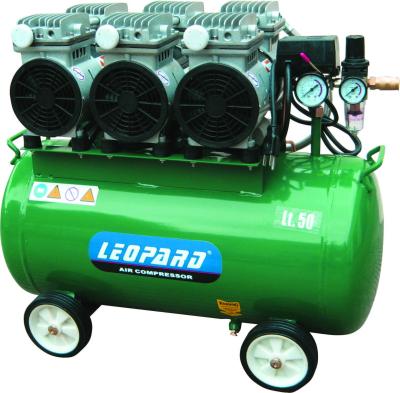 China High Performance Oil Free Air Compressor , Electric Driven Air Compressor 3HP 115psi for sale