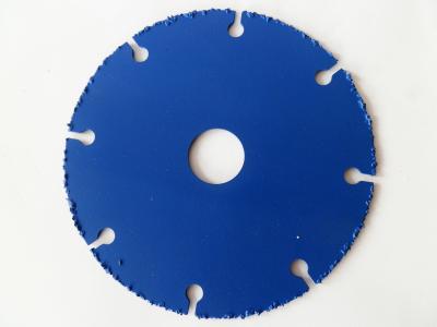 China High Speed Blue Vacuum Brazed Diamond Blades Wet Cut Circular Saw For Wood for sale