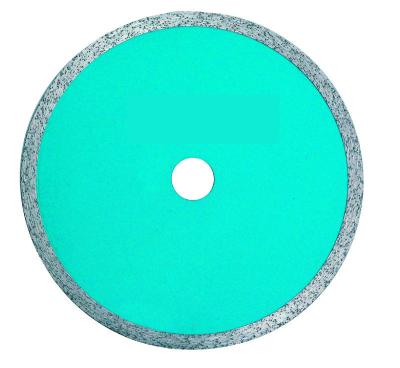 China 10 Inch Diamond Saw Blade Continuous Rim , Diamond Cutting Blades For Grinder for sale