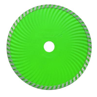 China High Speed 9 Inch Diamond Blade Turbo Wave Circular Saw Hot Pressed Sintered for sale