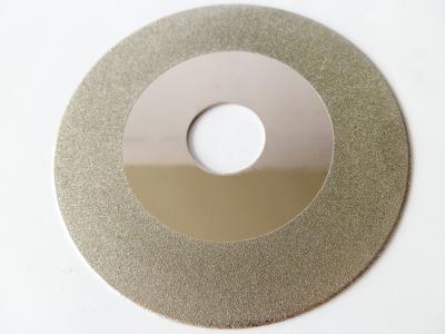 China Silver Electroplated 7 Inch Diamond Saw Blade For Glass / Ceramic Tile for sale