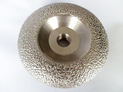 China Vacuum Brazed Diamond Grinding Cup Wheel , 4.5