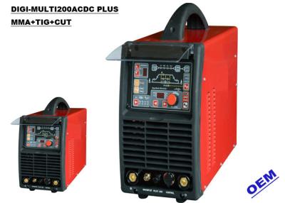 China Digital AC / DC Pulse 4 In 1 3 in 1 Welding Machine TIG MMA CUT Multi Function for sale