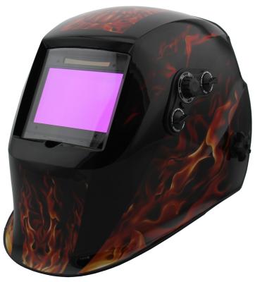 China Adjustable Shade Solar Powered Welding Helmet Auto Darkening For TIG MIG Mode for sale