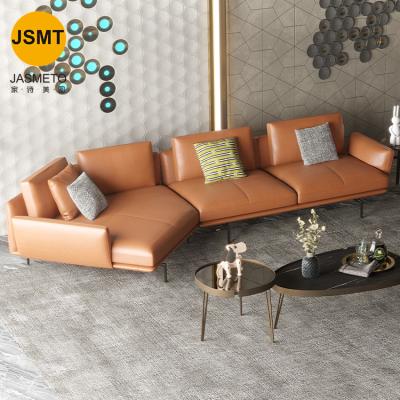 China New Design Extended Sofa Sets Italian Modern Leather Extended Living Room Premium High Quality Sofa Furniture Living Room Furniture for sale