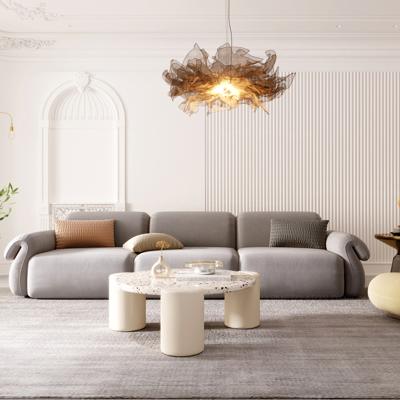 China Wholesale Upholstered Living Room Extended Sofa Set Furniture Sofad Canvas Extended for sale