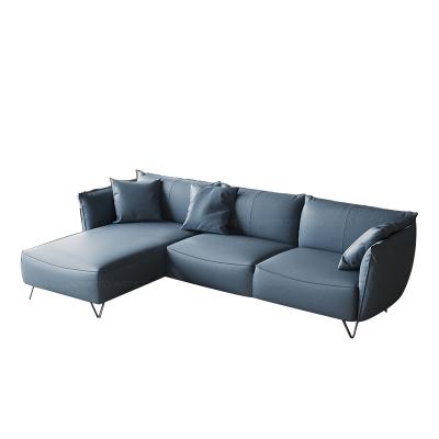 China Wholesale Fashion Furniture Fabric Sofa Living Room+Room+Sofas L Shaped Couch Sectional Corner Sofa Set 3 Seater for sale