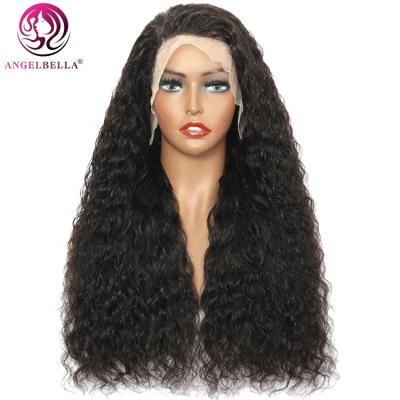 China Hair Wigs For Women Virgin Hair Wigs Water Color Afro Brazilian Raw Curly Wave Lace Frontal Wigs Seller 40 Inch Hair Full Lace Wigs With Baby Hair for sale