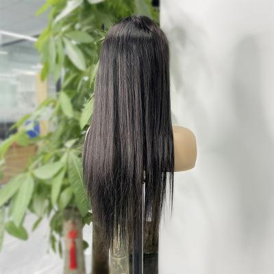 China Straight Cuticle Aligned Hair Wigs Wholesale Straight Transparent Full Lace Wig Wigs For White Women Hair for sale