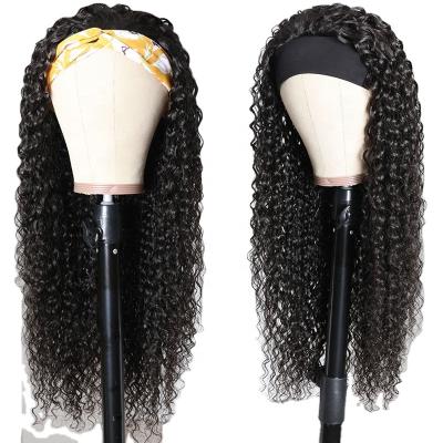 China 40 Inch Brazilian Curly Curly Wig Hair Lace Front Wig Hair Curly Headband Wig Hair For Black Women for sale