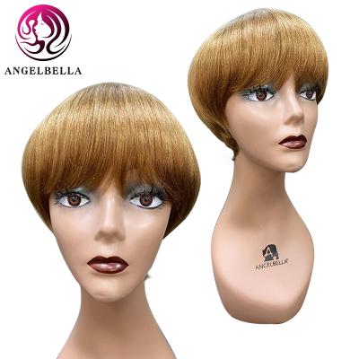 China Original Barely Shedding Soft Thick Straight Hair Wigs dropshipping machine wigs hair short wigs supplier for sale