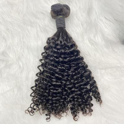 China China Hair Soft Smooth Thick Shedding Barely Sellers Wholesale Super Double Real Hair Bulk Pulled Hair Weave for sale