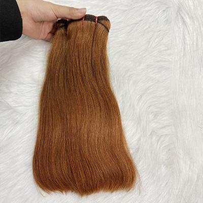 China AngelBella Soft Smooth Thick Shedding Double Drawn Super Barely Hair Bundles Hair Wholesale Vendors In India Hair Weft for sale