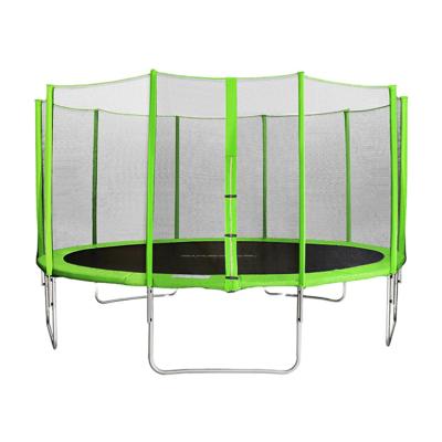 China With Sundow Protector Net High Quality Space Indoor Outdoor Playground Big Rebounding Included 15Ft Safe Round Trampoline for sale