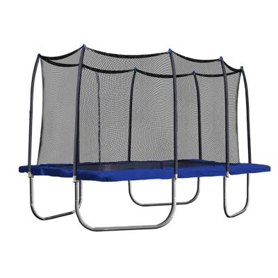 China With Sundow Good Quality Kids Protective Net Unique Unisex Outdoor Rectangular Trampolines With Safety Net for sale