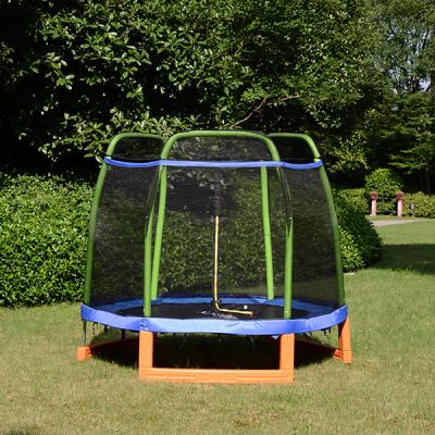 China With Sundow 7Ft Kids Fitness Safety Net Protector Net Hot Selling Indoor Trampoline For Sale for sale