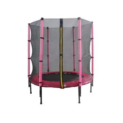 China With Protective Net Dusk Exercise Equipment Cheap External Net Trampoline 55 Inch Children For Sale for sale