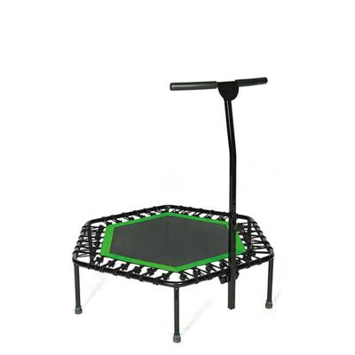 China Without Protective Net Good Quality Sundow 40inch Mini Trampoline Children Fitness Good Price Trampoline With Handle for sale