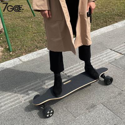 China 2022 adult all terrain performance electric skateboards with handle eu/usa warehouse e-skateboard for sale